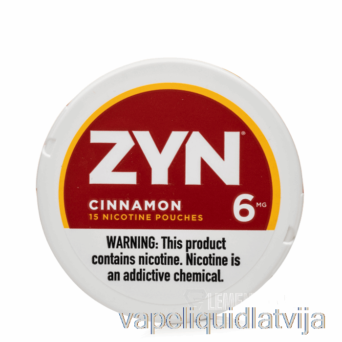 Zyn Nikotīna Maisiņi - Kanēlis 6mg Vape šķidrums
